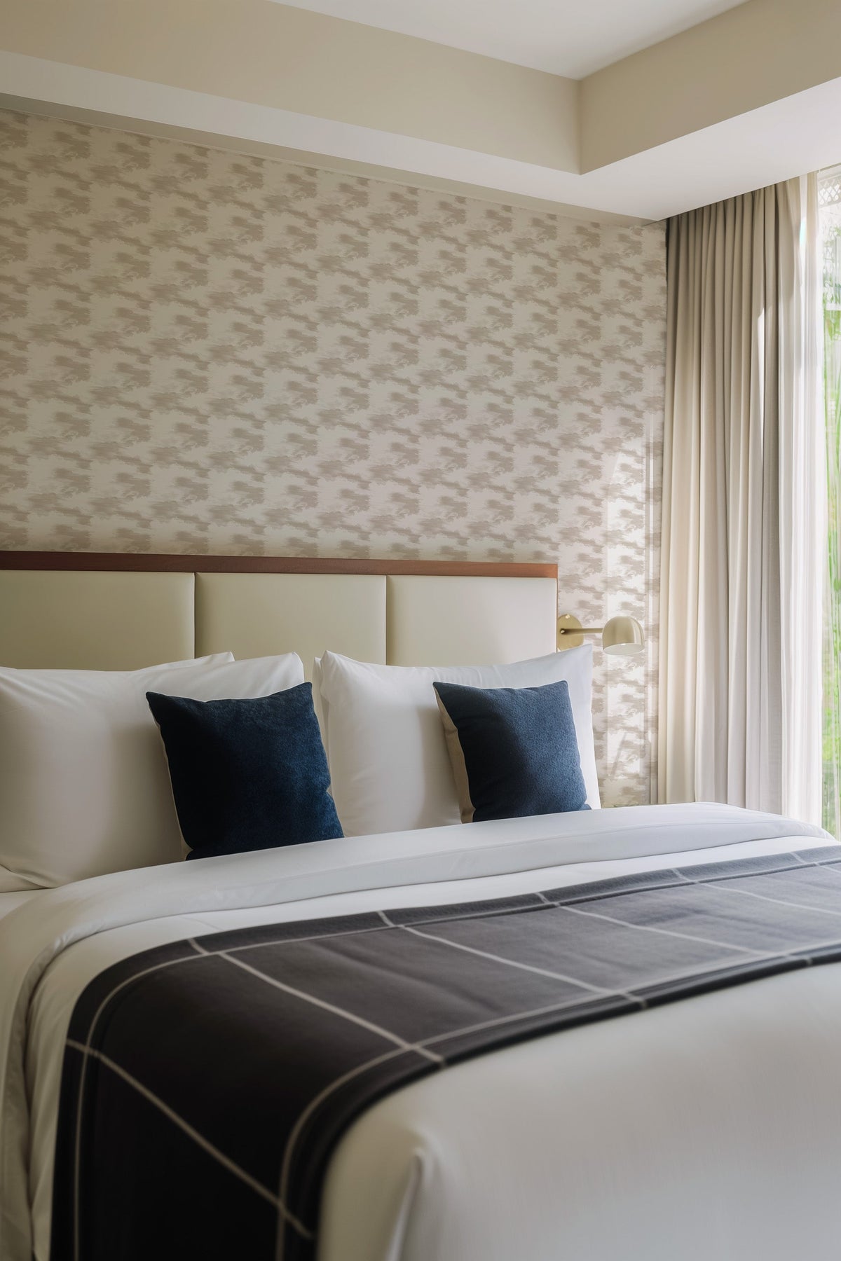 Yarra in Taupe Commercial Vinyl Wallcovering-Commercial Wallcoverings-Olive et Oriel-Luxury commercial-grade embossed and textured vinyl wallcovering durable fire-rated washable stain-resistant and customizable perfect for hotels offices retail childcare healthcare and hospital spaces vinyl wallpaper