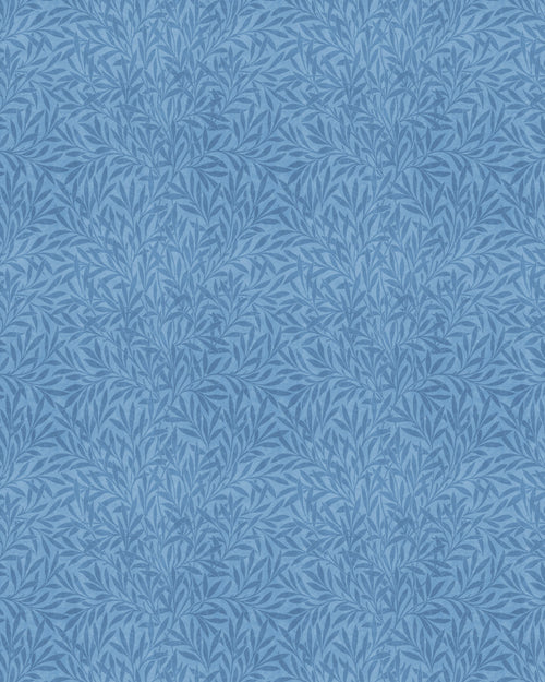 Luxe Foliage Navy Blue Wallpaper