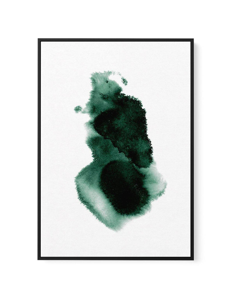 Abstract Green Watercolour I | Framed Canvas-CANVAS-You can shop wall art online with Olive et Oriel for everything from abstract art to fun kids wall art. Our beautiful modern art prints and canvas art are available from large canvas prints to wall art paintings and our proudly Australian artwork collection offers only the highest quality framed large wall art and canvas art Australia - You can buy fashion photography prints or Hampton print posters and paintings on canvas from Olive et Oriel a