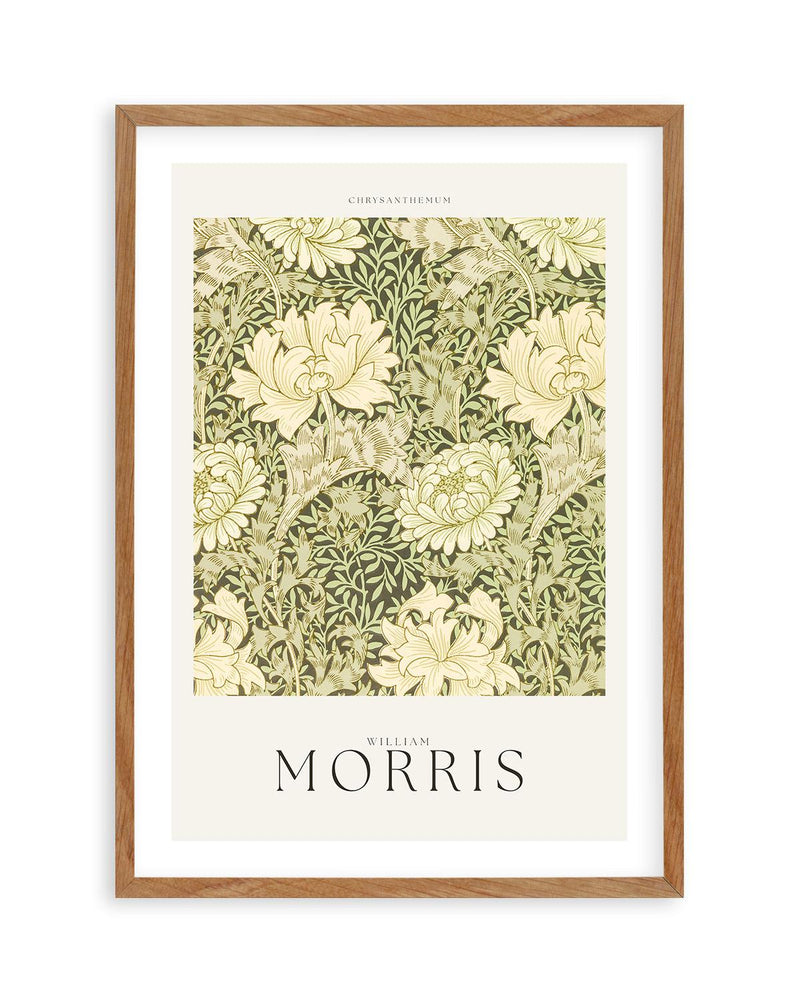 Chrysanthemum by William Morris Art Print