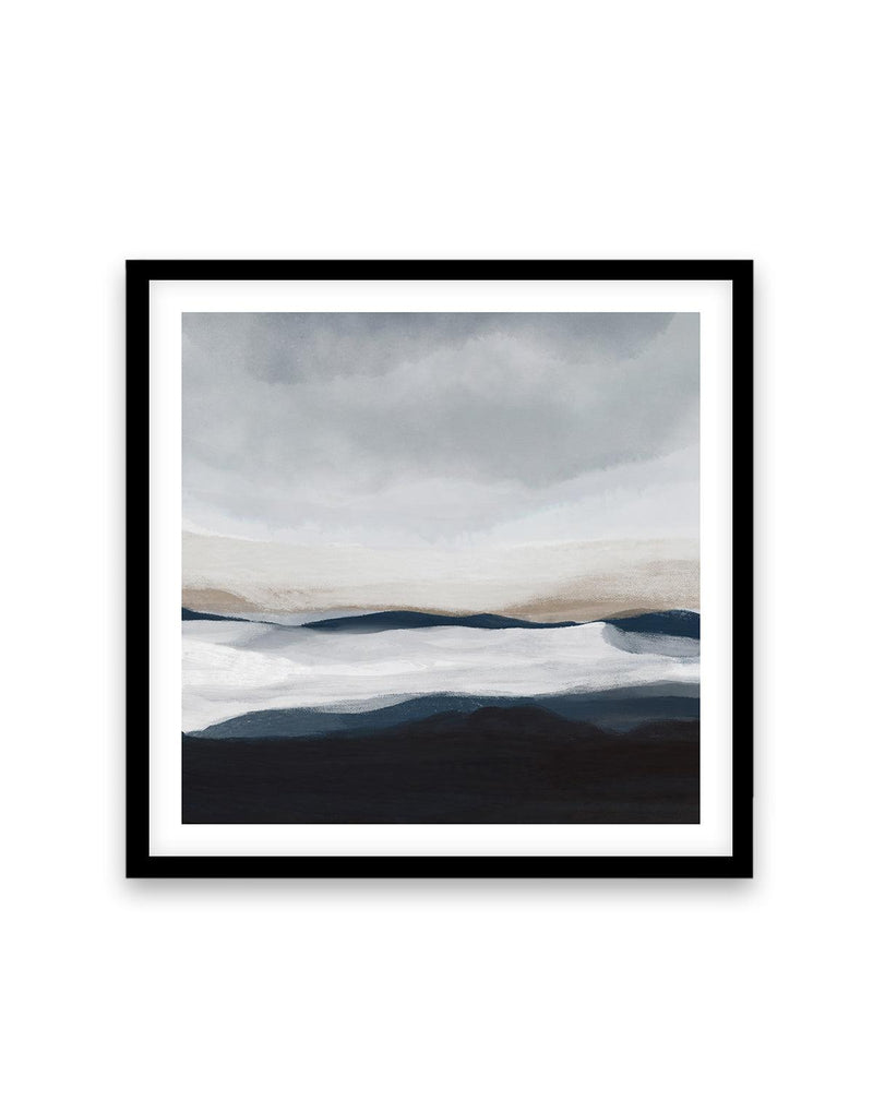 Far Away I by Dan Hobday SQ Art Print-PRINT-Olive et Oriel-Dan Hobday-70x70 cm | 27.5" x 27.5"-Black-With White Border-Buy-Australian-Art-Prints-Online-with-Olive-et-Oriel-Your-Artwork-Specialists-Austrailia-Decorate-With-Coastal-Photo-Wall-Art-Prints-From-Our-Beach-House-Artwork-Collection-Fine-Poster-and-Framed-Artwork