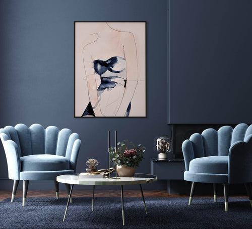 Figure II by Leigh Viner Art Print-PRINT-Olive et Oriel-Leigh Viner-Buy-Australian-Art-Prints-Online-with-Olive-et-Oriel-Your-Artwork-Specialists-Austrailia-Decorate-With-Coastal-Photo-Wall-Art-Prints-From-Our-Beach-House-Artwork-Collection-Fine-Poster-and-Framed-Artwork