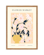 Flower Market Budapest Art Print-PRINT-Olive et Oriel-Olive et Oriel-50x70 cm | 19.6" x 27.5"-Walnut-With White Border-Buy-Australian-Art-Prints-Online-with-Olive-et-Oriel-Your-Artwork-Specialists-Austrailia-Decorate-With-Coastal-Photo-Wall-Art-Prints-From-Our-Beach-House-Artwork-Collection-Fine-Poster-and-Framed-Artwork