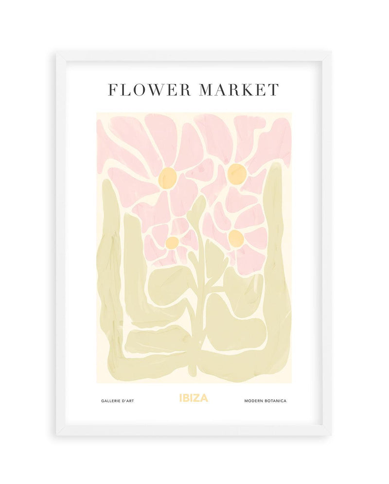 Flower Market Ibiza Art Print-PRINT-Olive et Oriel-Olive et Oriel-A5 | 5.8" x 8.3" | 14.8 x 21cm-White-With White Border-Buy-Australian-Art-Prints-Online-with-Olive-et-Oriel-Your-Artwork-Specialists-Austrailia-Decorate-With-Coastal-Photo-Wall-Art-Prints-From-Our-Beach-House-Artwork-Collection-Fine-Poster-and-Framed-Artwork