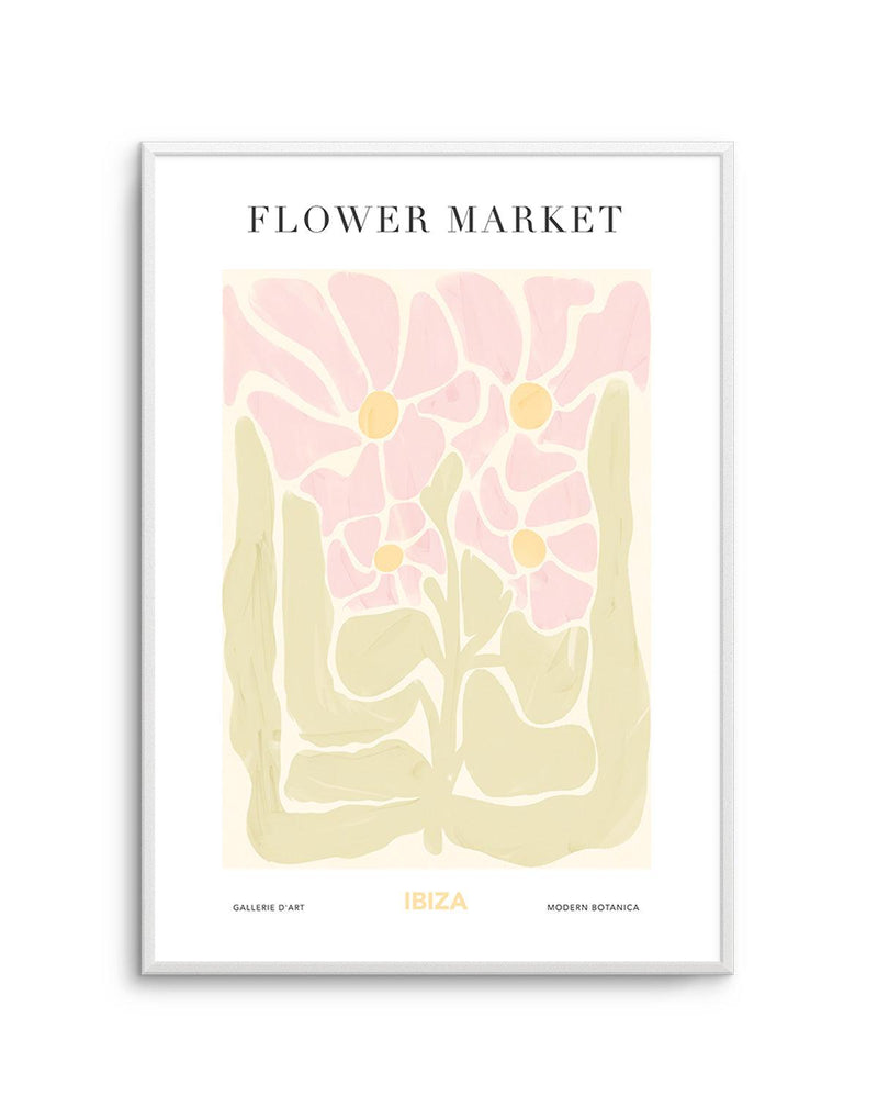 Flower Market Ibiza Art Print-PRINT-Olive et Oriel-Olive et Oriel-Buy-Australian-Art-Prints-Online-with-Olive-et-Oriel-Your-Artwork-Specialists-Austrailia-Decorate-With-Coastal-Photo-Wall-Art-Prints-From-Our-Beach-House-Artwork-Collection-Fine-Poster-and-Framed-Artwork