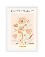 Flower Market New York Art Print-PRINT-Olive et Oriel-Olive et Oriel-A5 | 5.8" x 8.3" | 14.8 x 21cm-White-With White Border-Buy-Australian-Art-Prints-Online-with-Olive-et-Oriel-Your-Artwork-Specialists-Austrailia-Decorate-With-Coastal-Photo-Wall-Art-Prints-From-Our-Beach-House-Artwork-Collection-Fine-Poster-and-Framed-Artwork