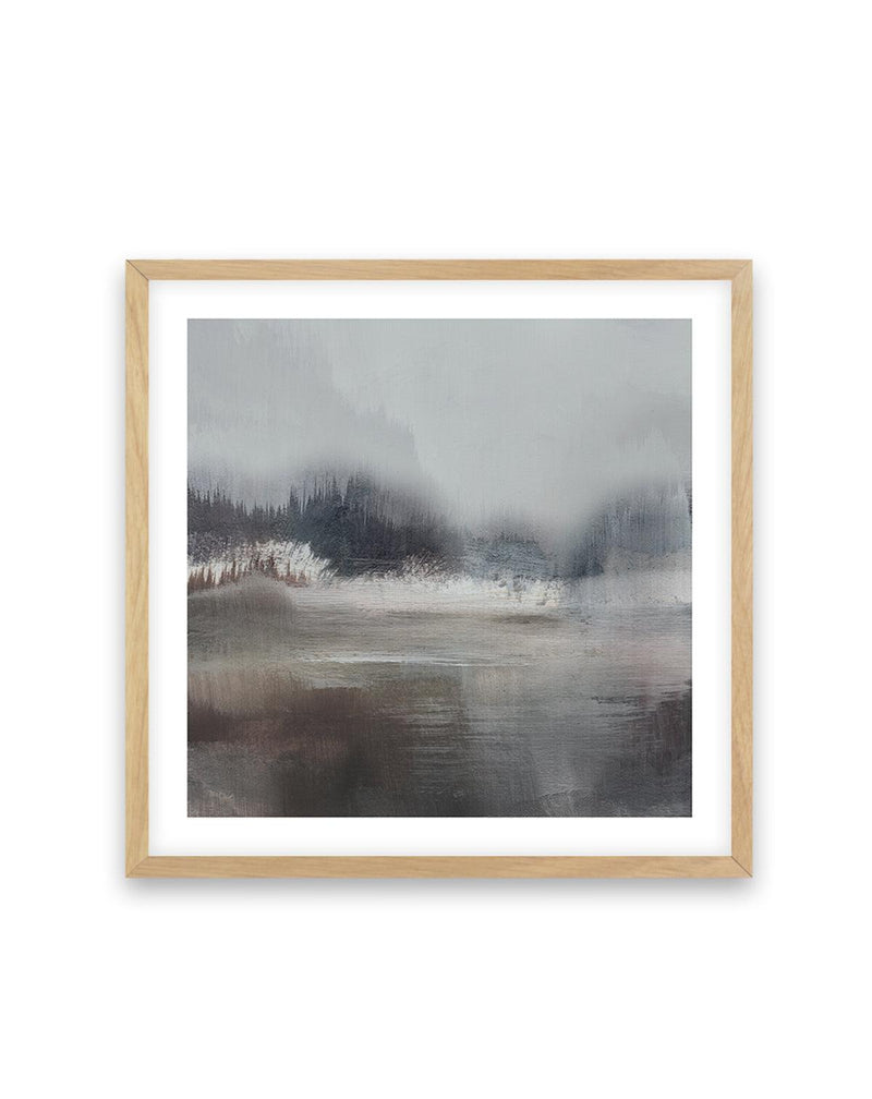 Forest Lake by Dan Hobday SQ Art Print-PRINT-Olive et Oriel-Dan Hobday-70x70 cm | 27.5" x 27.5"-Oak-With White Border-Buy-Australian-Art-Prints-Online-with-Olive-et-Oriel-Your-Artwork-Specialists-Austrailia-Decorate-With-Coastal-Photo-Wall-Art-Prints-From-Our-Beach-House-Artwork-Collection-Fine-Poster-and-Framed-Artwork