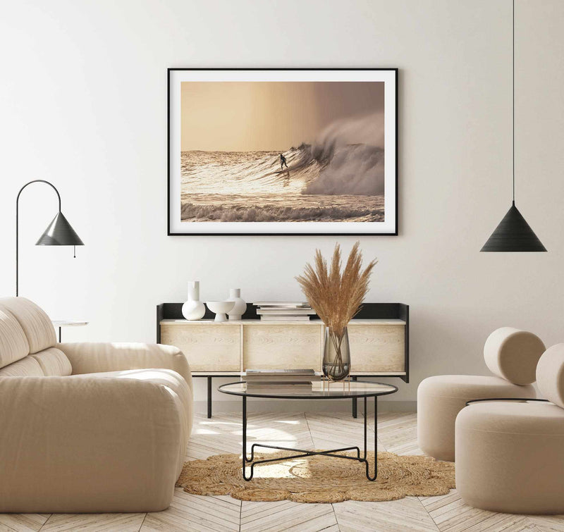 Golden Hour, Bells Beach Art Print-PRINT-Olive et Oriel-Olive et Oriel-Buy-Australian-Art-Prints-Online-with-Olive-et-Oriel-Your-Artwork-Specialists-Austrailia-Decorate-With-Coastal-Photo-Wall-Art-Prints-From-Our-Beach-House-Artwork-Collection-Fine-Poster-and-Framed-Artwork
