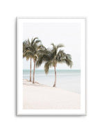 Island Palms Art Print-PRINT-Olive et Oriel-Olive et Oriel-A4 | 8.3" x 11.7" | 21 x 29.7cm-Unframed Art Print-With White Border-Buy-Australian-Art-Prints-Online-with-Olive-et-Oriel-Your-Artwork-Specialists-Austrailia-Decorate-With-Coastal-Photo-Wall-Art-Prints-From-Our-Beach-House-Artwork-Collection-Fine-Poster-and-Framed-Artwork