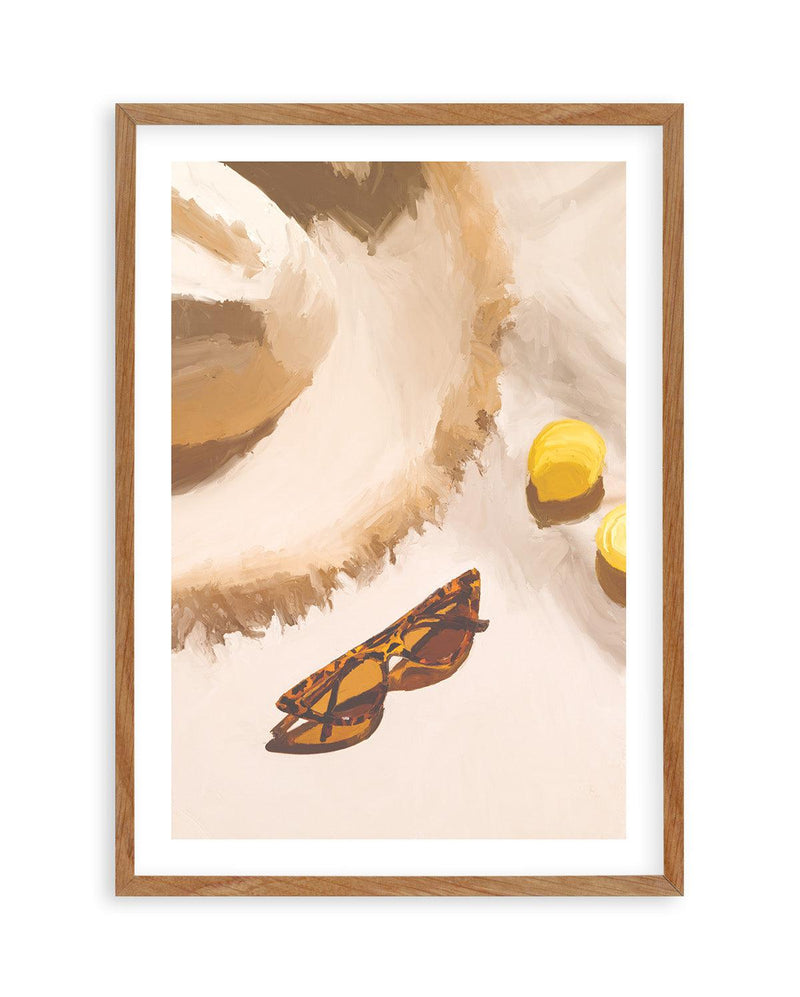 Summer Vacay II Art Print-PRINT-Olive et Oriel-Olive et Oriel-50x70 cm | 19.6" x 27.5"-Walnut-With White Border-Buy-Australian-Art-Prints-Online-with-Olive-et-Oriel-Your-Artwork-Specialists-Austrailia-Decorate-With-Coastal-Photo-Wall-Art-Prints-From-Our-Beach-House-Artwork-Collection-Fine-Poster-and-Framed-Artwork