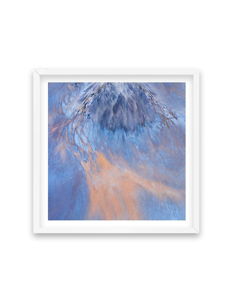 Kati Thanda-Lake Eyre No VIII | SQ Art Print-PRINT-Olive et Oriel-Olive et Oriel-70x70 cm | 27.5" x 27.5"-White-With White Border-Buy-Australian-Art-Prints-Online-with-Olive-et-Oriel-Your-Artwork-Specialists-Austrailia-Decorate-With-Coastal-Photo-Wall-Art-Prints-From-Our-Beach-House-Artwork-Collection-Fine-Poster-and-Framed-Artwork