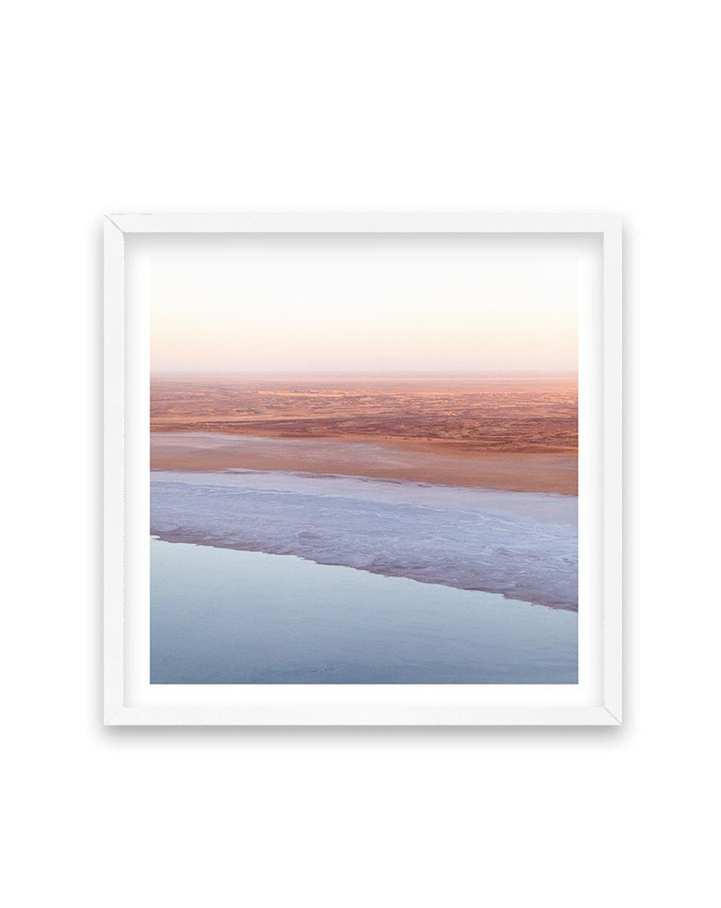 Kati Thanda-Lake Eyre No XI | SQ Art Print-PRINT-Olive et Oriel-Olive et Oriel-70x70 cm | 27.5" x 27.5"-White-With White Border-Buy-Australian-Art-Prints-Online-with-Olive-et-Oriel-Your-Artwork-Specialists-Austrailia-Decorate-With-Coastal-Photo-Wall-Art-Prints-From-Our-Beach-House-Artwork-Collection-Fine-Poster-and-Framed-Artwork
