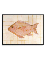 Little Bohemian Fish I by Natalie Jane | Framed Canvas Art Print