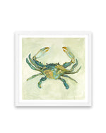 Little Sage Crab by Natalie Jane Art Print