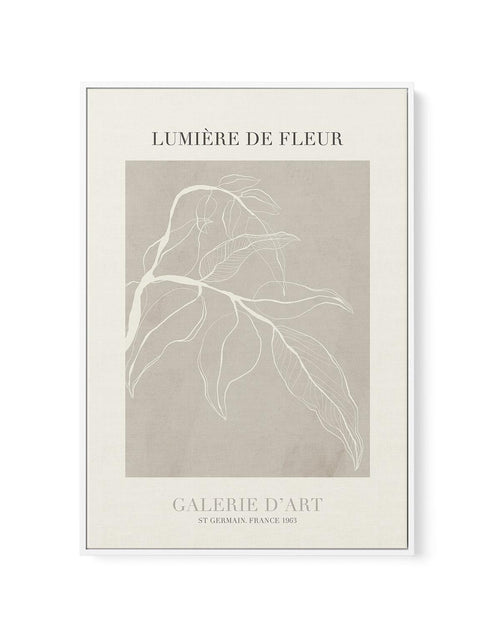 Lumiere De Fleur I | Framed Canvas-CANVAS-You can shop wall art online with Olive et Oriel for everything from abstract art to fun kids wall art. Our beautiful modern art prints and canvas art are available from large canvas prints to wall art paintings and our proudly Australian artwork collection offers only the highest quality framed large wall art and canvas art Australia - You can buy fashion photography prints or Hampton print posters and paintings on canvas from Olive et Oriel and have th