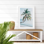 Maldivian Palm I Art Print-PRINT-Olive et Oriel-Olive et Oriel-Buy-Australian-Art-Prints-Online-with-Olive-et-Oriel-Your-Artwork-Specialists-Austrailia-Decorate-With-Coastal-Photo-Wall-Art-Prints-From-Our-Beach-House-Artwork-Collection-Fine-Poster-and-Framed-Artwork