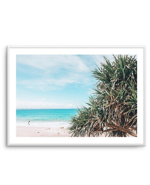 No Surf | Wategos Art Print-PRINT-Olive et Oriel-Olive et Oriel-A4 | 8.3" x 11.7" | 21 x 29.7cm-Unframed Art Print-With White Border-Buy-Australian-Art-Prints-Online-with-Olive-et-Oriel-Your-Artwork-Specialists-Austrailia-Decorate-With-Coastal-Photo-Wall-Art-Prints-From-Our-Beach-House-Artwork-Collection-Fine-Poster-and-Framed-Artwork
