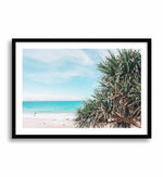 No Surf | Wategos Art Print-PRINT-Olive et Oriel-Olive et Oriel-A4 | 8.3" x 11.7" | 21 x 29.7cm-Black-With White Border-Buy-Australian-Art-Prints-Online-with-Olive-et-Oriel-Your-Artwork-Specialists-Austrailia-Decorate-With-Coastal-Photo-Wall-Art-Prints-From-Our-Beach-House-Artwork-Collection-Fine-Poster-and-Framed-Artwork