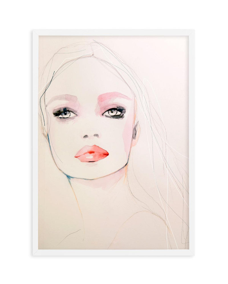Pearl by Leigh Viner Art Print-PRINT-Olive et Oriel-Leigh Viner-A5 | 5.8" x 8.3" | 14.8 x 21cm-White-With White Border-Buy-Australian-Art-Prints-Online-with-Olive-et-Oriel-Your-Artwork-Specialists-Austrailia-Decorate-With-Coastal-Photo-Wall-Art-Prints-From-Our-Beach-House-Artwork-Collection-Fine-Poster-and-Framed-Artwork