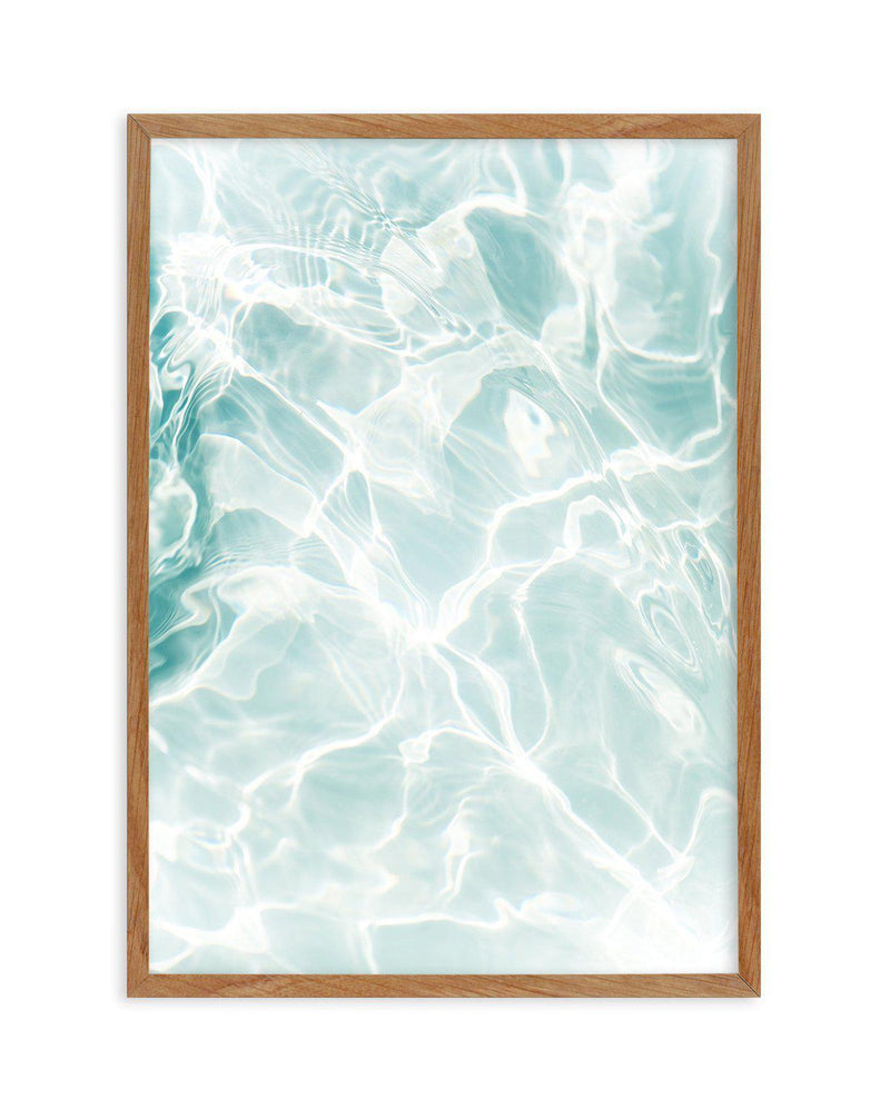 Poolside Art Print-PRINT-Olive et Oriel-Olive et Oriel-50x70 cm | 19.6" x 27.5"-Walnut-With White Border-Buy-Australian-Art-Prints-Online-with-Olive-et-Oriel-Your-Artwork-Specialists-Austrailia-Decorate-With-Coastal-Photo-Wall-Art-Prints-From-Our-Beach-House-Artwork-Collection-Fine-Poster-and-Framed-Artwork