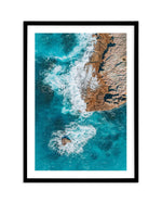 Short Point Headland III Art Print-PRINT-Olive et Oriel-Olive et Oriel-A5 | 5.8" x 8.3" | 14.8 x 21cm-Black-With White Border-Buy-Australian-Art-Prints-Online-with-Olive-et-Oriel-Your-Artwork-Specialists-Austrailia-Decorate-With-Coastal-Photo-Wall-Art-Prints-From-Our-Beach-House-Artwork-Collection-Fine-Poster-and-Framed-Artwork