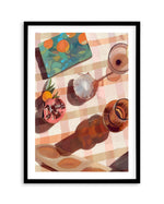 Summer Still Life I Art Print-PRINT-Olive et Oriel-Olive et Oriel-A5 | 5.8" x 8.3" | 14.8 x 21cm-Black-With White Border-Buy-Australian-Art-Prints-Online-with-Olive-et-Oriel-Your-Artwork-Specialists-Austrailia-Decorate-With-Coastal-Photo-Wall-Art-Prints-From-Our-Beach-House-Artwork-Collection-Fine-Poster-and-Framed-Artwork