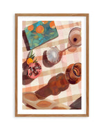 Summer Still Life I Art Print-PRINT-Olive et Oriel-Olive et Oriel-50x70 cm | 19.6" x 27.5"-Walnut-With White Border-Buy-Australian-Art-Prints-Online-with-Olive-et-Oriel-Your-Artwork-Specialists-Austrailia-Decorate-With-Coastal-Photo-Wall-Art-Prints-From-Our-Beach-House-Artwork-Collection-Fine-Poster-and-Framed-Artwork