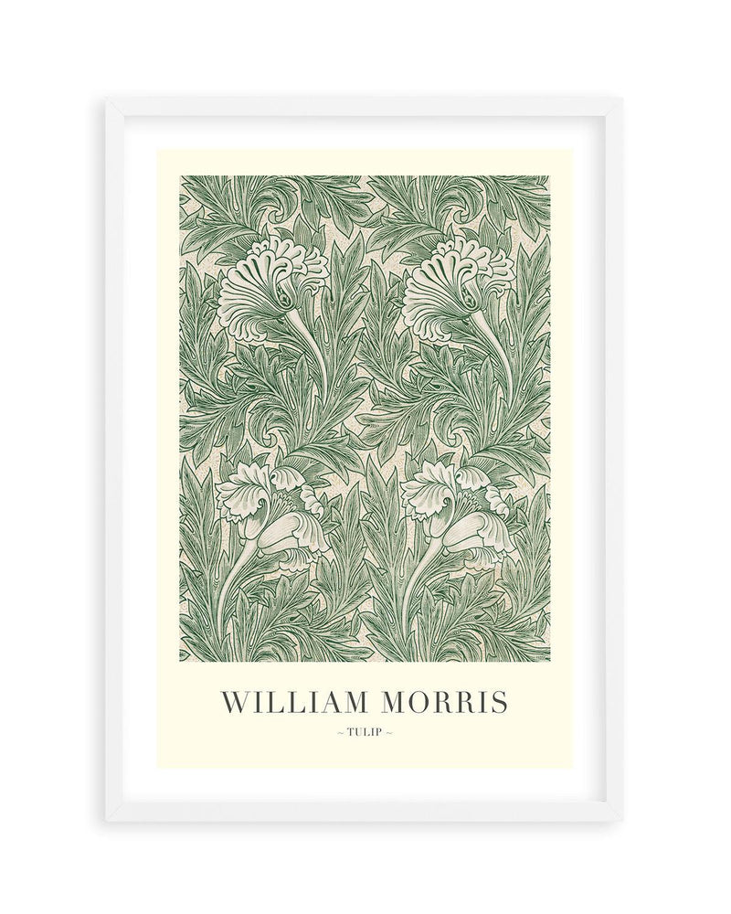 Tulip by William Morris Art Print