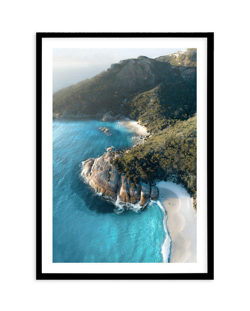 Two Peoples Bay | WA Art Print-PRINT-Olive et Oriel-Olive et Oriel-A5 | 5.8" x 8.3" | 14.8 x 21cm-Black-With White Border-Buy-Australian-Art-Prints-Online-with-Olive-et-Oriel-Your-Artwork-Specialists-Austrailia-Decorate-With-Coastal-Photo-Wall-Art-Prints-From-Our-Beach-House-Artwork-Collection-Fine-Poster-and-Framed-Artwork