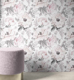 Vintage Blooms Wallpaper-Wallpaper-Buy Kids Removable Wallpaper Online Our Custom Made Children√¢‚Ç¨‚Ñ¢s Wallpapers Are A Fun Way To Decorate And Enhance Boys Bedroom Decor And Girls Bedrooms They Are An Amazing Addition To Your Kids Bedroom Walls Our Collection of Kids Wallpaper Is Sure To Transform Your Kids Rooms Interior Style From Pink Wallpaper To Dinosaur Wallpaper Even Marble Wallpapers For Teen Boys Shop Peel And Stick Wallpaper Online Today With Olive et Oriel