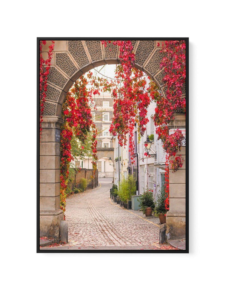 Autumn Archway, London | Framed Canvas-CANVAS-You can shop wall art online with Olive et Oriel for everything from abstract art to fun kids wall art. Our beautiful modern art prints and canvas art are available from large canvas prints to wall art paintings and our proudly Australian artwork collection offers only the highest quality framed large wall art and canvas art Australia - You can buy fashion photography prints or Hampton print posters and paintings on canvas from Olive et Oriel and hav