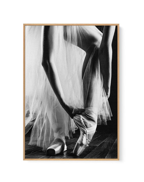 Ballerina I | Framed Canvas-CANVAS-You can shop wall art online with Olive et Oriel for everything from abstract art to fun kids wall art. Our beautiful modern art prints and canvas art are available from large canvas prints to wall art paintings and our proudly Australian artwork collection offers only the highest quality framed large wall art and canvas art Australia - You can buy fashion photography prints or Hampton print posters and paintings on canvas from Olive et Oriel and have them deli