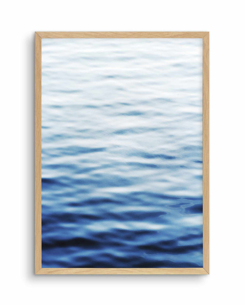 Bleu Fonce 18 Art Print-PRINT-Olive et Oriel-Olive et Oriel-A4 (8.3" x 11.7" | 210mm x 297mm)-Oak-Buy-Australian-Art-Prints-Online-with-Olive-et-Oriel-Your-Artwork-Specialists-Austrailia-Decorate-With-Coastal-Photo-Wall-Art-Prints-From-Our-Beach-House-Artwork-Collection-Fine-Poster-and-Framed-Artwork