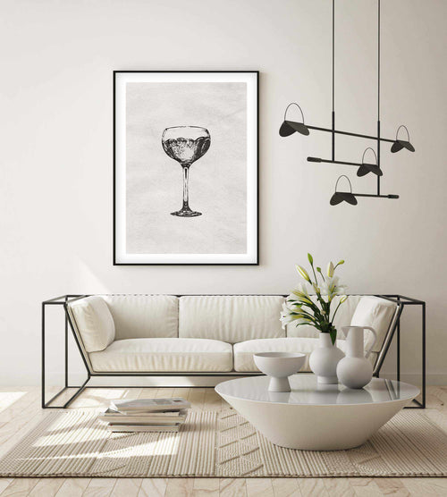 Cocktail Glass Art Print-PRINT-Olive et Oriel-Olive et Oriel-Buy-Australian-Art-Prints-Online-with-Olive-et-Oriel-Your-Artwork-Specialists-Austrailia-Decorate-With-Coastal-Photo-Wall-Art-Prints-From-Our-Beach-House-Artwork-Collection-Fine-Poster-and-Framed-Artwork