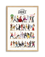 Dance | Draw Me A Song Collection Art Print-PRINT-Olive et Oriel-Olive et Oriel-A5 | 5.8" x 8.3" | 14.8 x 21cm-Oak-With White Border-Buy-Australian-Art-Prints-Online-with-Olive-et-Oriel-Your-Artwork-Specialists-Austrailia-Decorate-With-Coastal-Photo-Wall-Art-Prints-From-Our-Beach-House-Artwork-Collection-Fine-Poster-and-Framed-Artwork