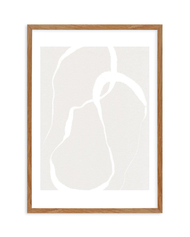 Entwined I Art Print-PRINT-Olive et Oriel-Olive et Oriel-50x70 cm | 19.6" x 27.5"-Walnut-With White Border-Buy-Australian-Art-Prints-Online-with-Olive-et-Oriel-Your-Artwork-Specialists-Austrailia-Decorate-With-Coastal-Photo-Wall-Art-Prints-From-Our-Beach-House-Artwork-Collection-Fine-Poster-and-Framed-Artwork
