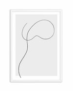 Female Line Art Print-PRINT-Olive et Oriel-Olive et Oriel-A5 | 5.8" x 8.3" | 14.8 x 21cm-White-With White Border-Buy-Australian-Art-Prints-Online-with-Olive-et-Oriel-Your-Artwork-Specialists-Austrailia-Decorate-With-Coastal-Photo-Wall-Art-Prints-From-Our-Beach-House-Artwork-Collection-Fine-Poster-and-Framed-Artwork