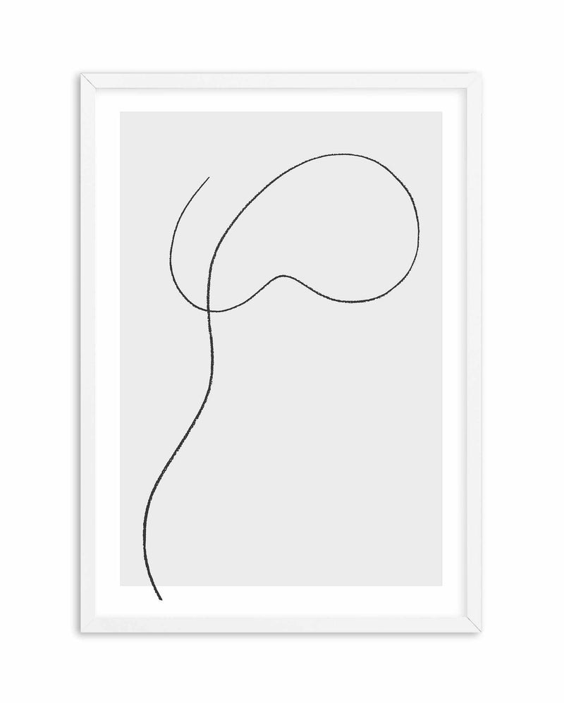 Female Line Art Print-PRINT-Olive et Oriel-Olive et Oriel-A5 | 5.8" x 8.3" | 14.8 x 21cm-White-With White Border-Buy-Australian-Art-Prints-Online-with-Olive-et-Oriel-Your-Artwork-Specialists-Austrailia-Decorate-With-Coastal-Photo-Wall-Art-Prints-From-Our-Beach-House-Artwork-Collection-Fine-Poster-and-Framed-Artwork