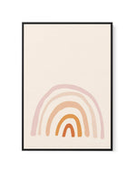 Follow The Rainbows | Peach | Framed Canvas-CANVAS-You can shop wall art online with Olive et Oriel for everything from abstract art to fun kids wall art. Our beautiful modern art prints and canvas art are available from large canvas prints to wall art paintings and our proudly Australian artwork collection offers only the highest quality framed large wall art and canvas art Australia - You can buy fashion photography prints or Hampton print posters and paintings on canvas from Olive et Oriel an