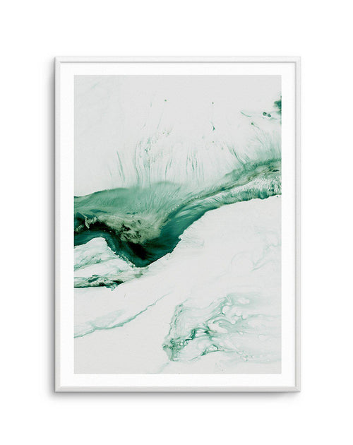 Green Abstract I Art Print-PRINT-Olive et Oriel-Olive et Oriel-A4 | 8.3" x 11.7" | 21 x 29.7cm-Unframed Art Print-With White Border-Buy-Australian-Art-Prints-Online-with-Olive-et-Oriel-Your-Artwork-Specialists-Austrailia-Decorate-With-Coastal-Photo-Wall-Art-Prints-From-Our-Beach-House-Artwork-Collection-Fine-Poster-and-Framed-Artwork