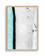 Icebergs Abstract I Art Print-PRINT-Olive et Oriel-Olive et Oriel-A4 | 8.3" x 11.7" | 21 x 29.7cm-Oak-With White Border-Buy-Australian-Art-Prints-Online-with-Olive-et-Oriel-Your-Artwork-Specialists-Austrailia-Decorate-With-Coastal-Photo-Wall-Art-Prints-From-Our-Beach-House-Artwork-Collection-Fine-Poster-and-Framed-Artwork