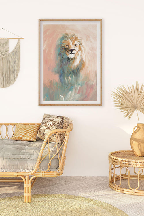 King of the Jungle Art Print-PRINT-Olive et Oriel-PI Creative Contract 2-Buy-Australian-Art-Prints-Online-with-Olive-et-Oriel-Your-Artwork-Specialists-Austrailia-Decorate-With-Coastal-Photo-Wall-Art-Prints-From-Our-Beach-House-Artwork-Collection-Fine-Poster-and-Framed-Artwork