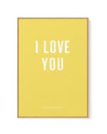 Love You Forever & Always | Lemon BG | Framed Canvas-CANVAS-You can shop wall art online with Olive et Oriel for everything from abstract art to fun kids wall art. Our beautiful modern art prints and canvas art are available from large canvas prints to wall art paintings and our proudly Australian artwork collection offers only the highest quality framed large wall art and canvas art Australia - You can buy fashion photography prints or Hampton print posters and paintings on canvas from Olive et