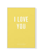 Love You Forever & Always | Lemon BG | Framed Canvas-CANVAS-You can shop wall art online with Olive et Oriel for everything from abstract art to fun kids wall art. Our beautiful modern art prints and canvas art are available from large canvas prints to wall art paintings and our proudly Australian artwork collection offers only the highest quality framed large wall art and canvas art Australia - You can buy fashion photography prints or Hampton print posters and paintings on canvas from Olive et
