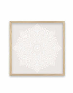Mandala | Muted Blush SQ | Framed Canvas-CANVAS-You can shop wall art online with Olive et Oriel for everything from abstract art to fun kids wall art. Our beautiful modern art prints and canvas art are available from large canvas prints to wall art paintings and our proudly Australian artwork collection offers only the highest quality framed large wall art and canvas art Australia - You can buy fashion photography prints or Hampton print posters and paintings on canvas from Olive et Oriel and h