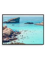 Midday In Malta | Framed Canvas-CANVAS-You can shop wall art online with Olive et Oriel for everything from abstract art to fun kids wall art. Our beautiful modern art prints and canvas art are available from large canvas prints to wall art paintings and our proudly Australian artwork collection offers only the highest quality framed large wall art and canvas art Australia - You can buy fashion photography prints or Hampton print posters and paintings on canvas from Olive et Oriel and have them 