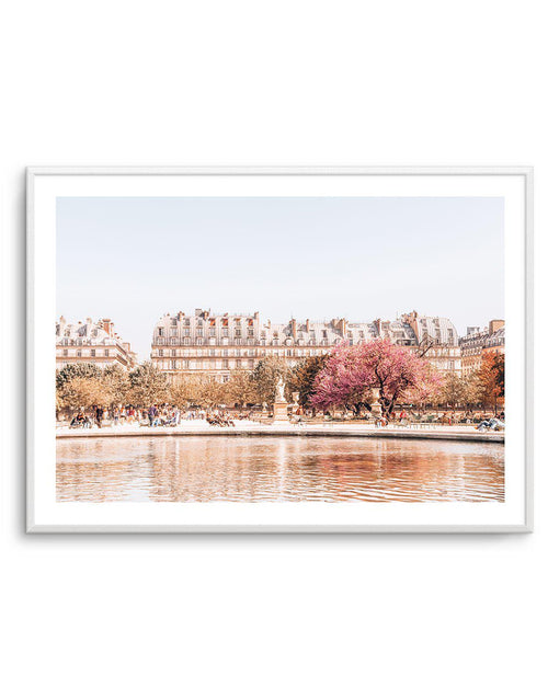 Morning Walk | Paris Art Print-PRINT-Olive et Oriel-Olive et Oriel-A5 | 5.8" x 8.3" | 14.8 x 21cm-Unframed Art Print-With White Border-Buy-Australian-Art-Prints-Online-with-Olive-et-Oriel-Your-Artwork-Specialists-Austrailia-Decorate-With-Coastal-Photo-Wall-Art-Prints-From-Our-Beach-House-Artwork-Collection-Fine-Poster-and-Framed-Artwork