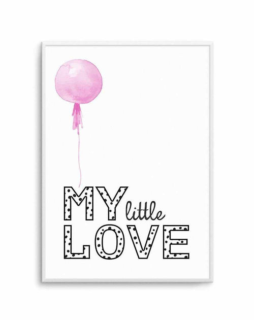 My Little Love | 4 Colour Options Art Print-PRINT-Olive et Oriel-Olive et Oriel-A5 | 5.8" x 8.3" | 14.8 x 21cm-Unframed Art Print-With White Border-Buy-Australian-Art-Prints-Online-with-Olive-et-Oriel-Your-Artwork-Specialists-Austrailia-Decorate-With-Coastal-Photo-Wall-Art-Prints-From-Our-Beach-House-Artwork-Collection-Fine-Poster-and-Framed-Artwork