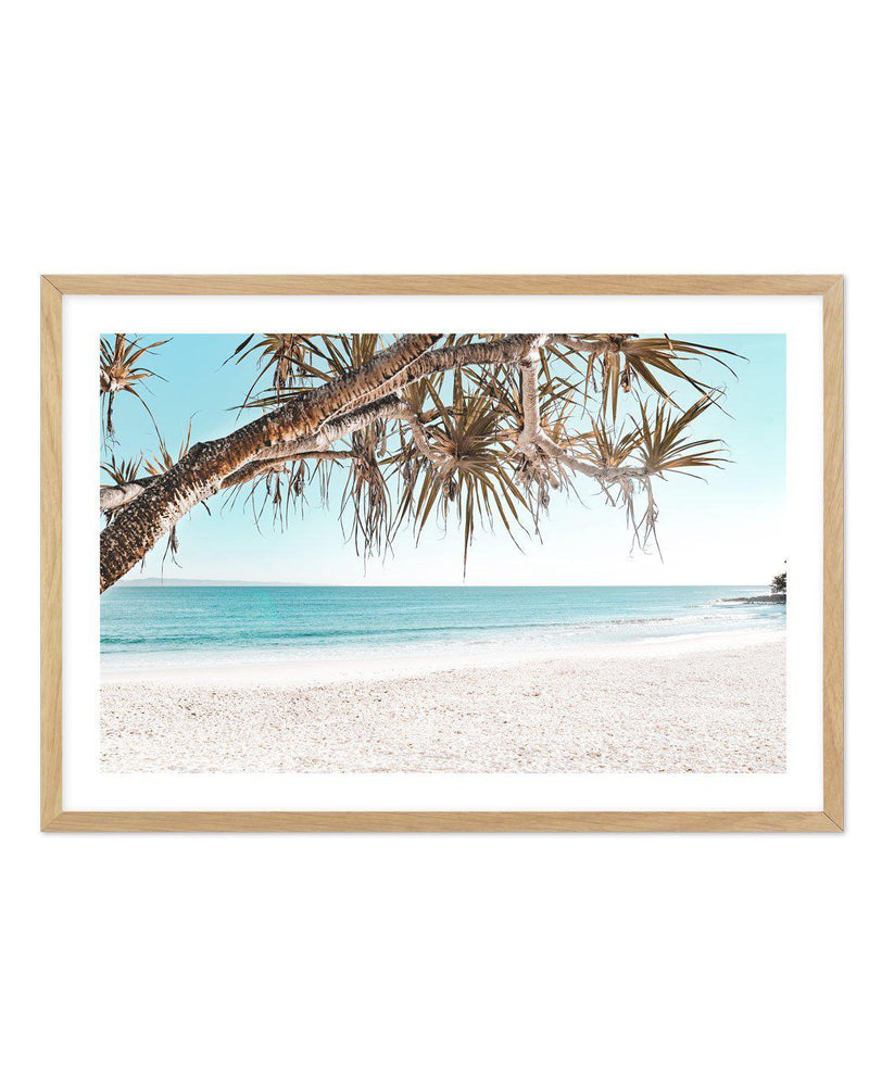 Noosa Days | LS Art Print-PRINT-Olive et Oriel-Olive et Oriel-A4 | 8.3" x 11.7" | 21 x 29.7cm-Oak-With White Border-Buy-Australian-Art-Prints-Online-with-Olive-et-Oriel-Your-Artwork-Specialists-Austrailia-Decorate-With-Coastal-Photo-Wall-Art-Prints-From-Our-Beach-House-Artwork-Collection-Fine-Poster-and-Framed-Artwork