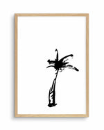 Palm | Ink Illustration Art Print-PRINT-Olive et Oriel-Olive et Oriel-A4 | 8.3" x 11.7" | 21 x 29.7cm-Oak-With White Border-Buy-Australian-Art-Prints-Online-with-Olive-et-Oriel-Your-Artwork-Specialists-Austrailia-Decorate-With-Coastal-Photo-Wall-Art-Prints-From-Our-Beach-House-Artwork-Collection-Fine-Poster-and-Framed-Artwork
